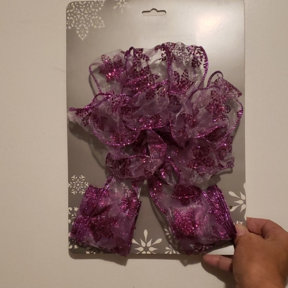 Christmas tree topper bow/decorative bows